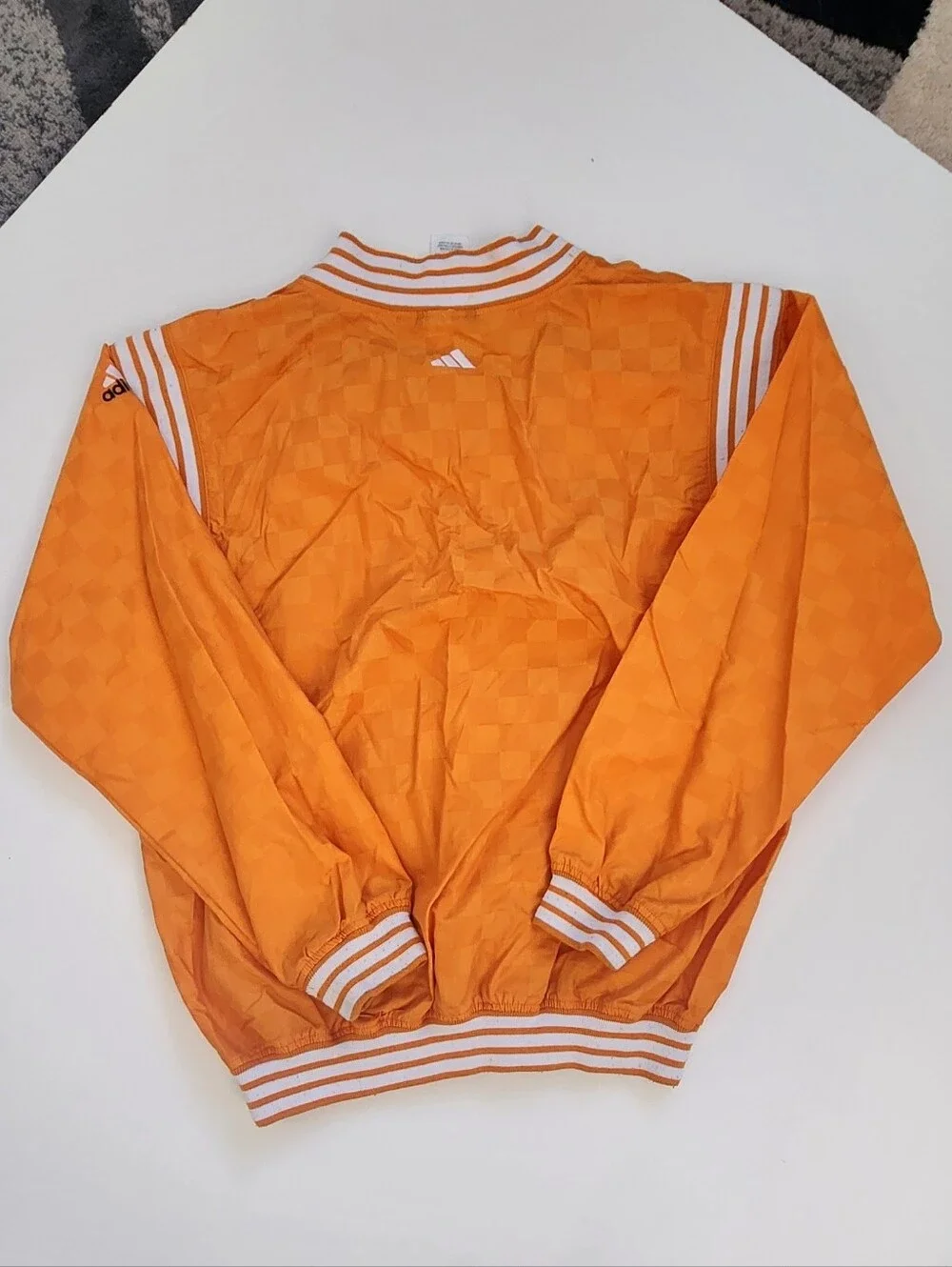 Vintage Adidas Team Tennessee Volunteers Windbreaker Pullover Small Orange